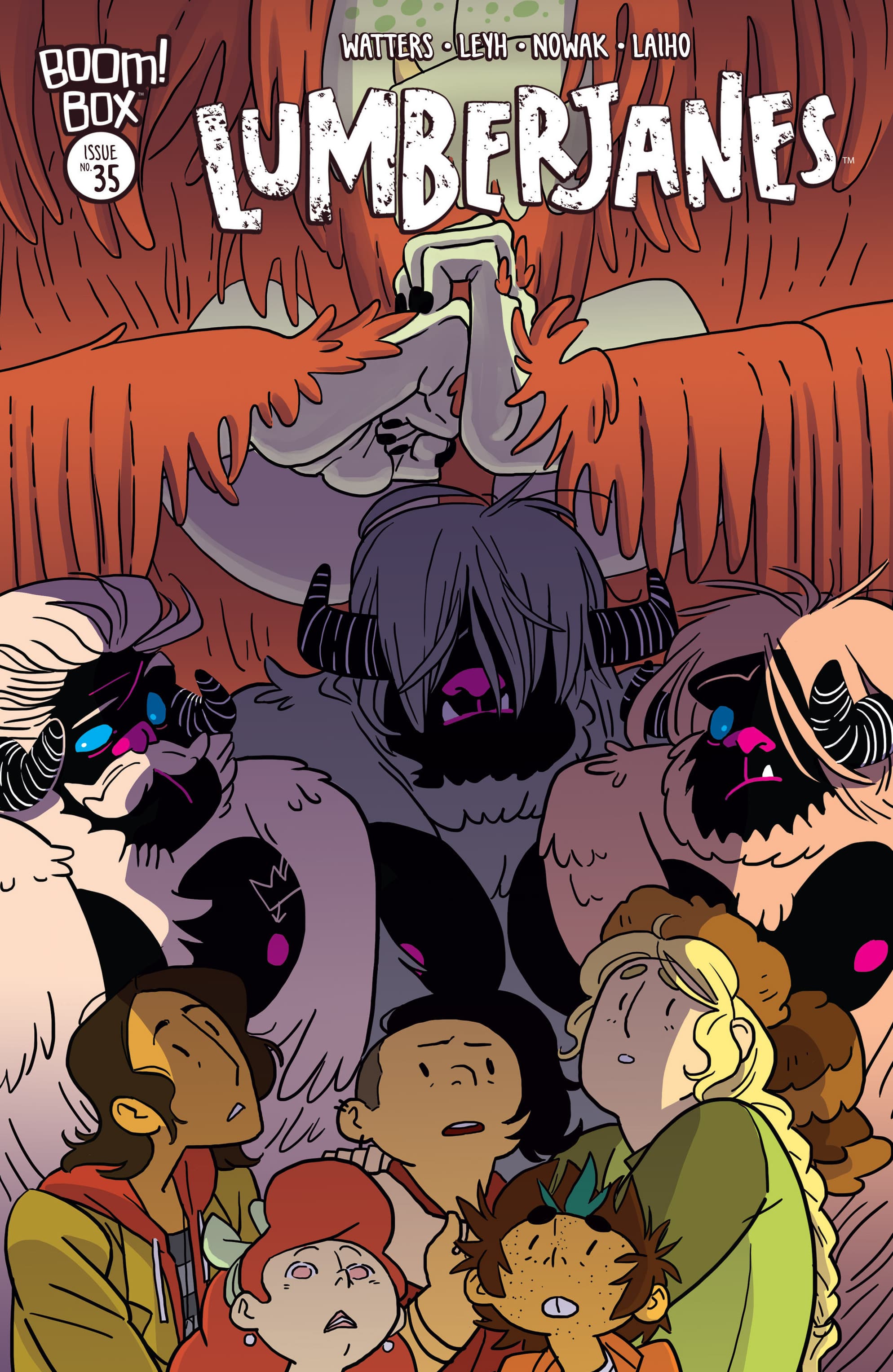 Lumberjanes #35 cover