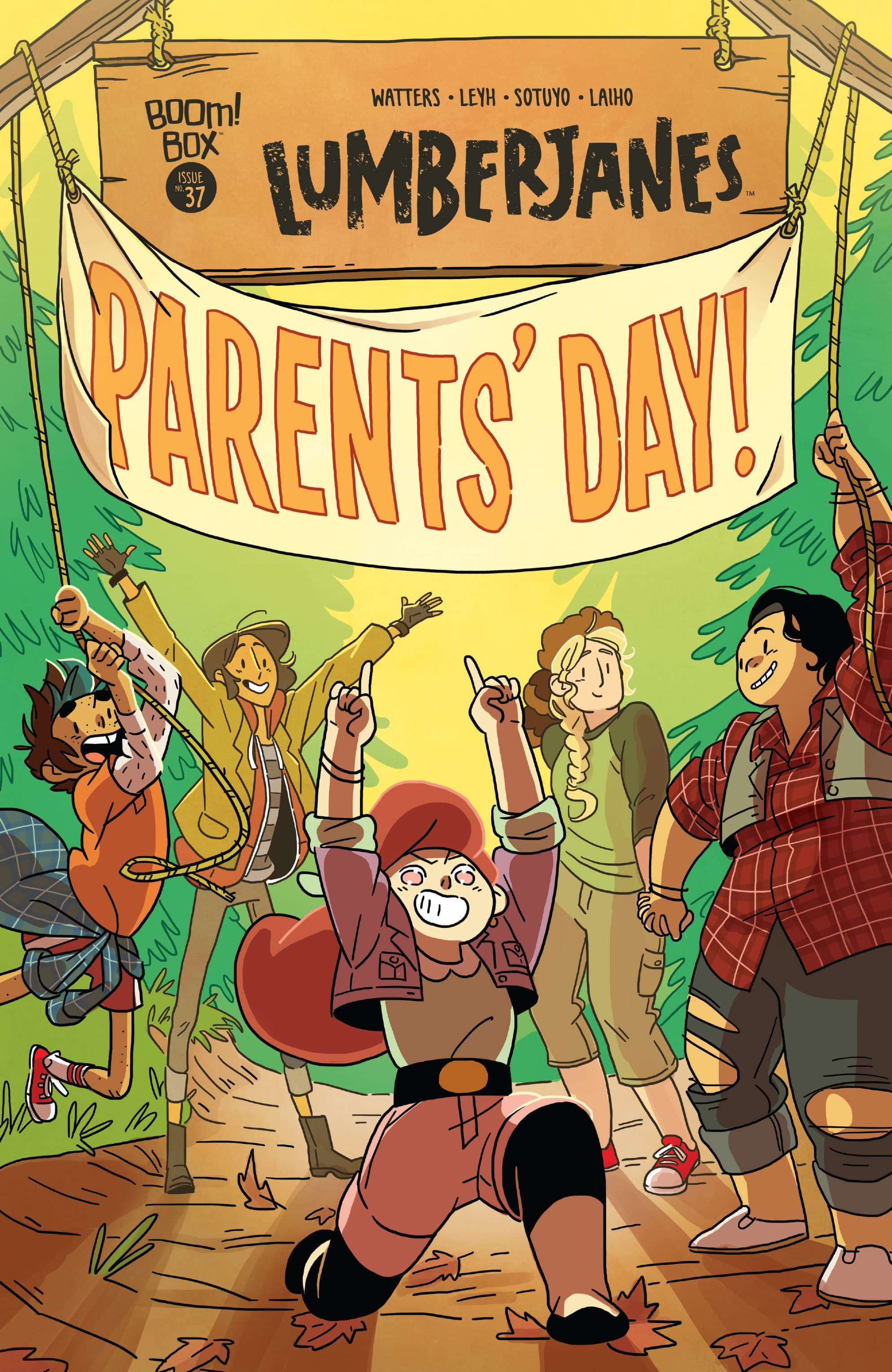 Lumberjanes #37 cover