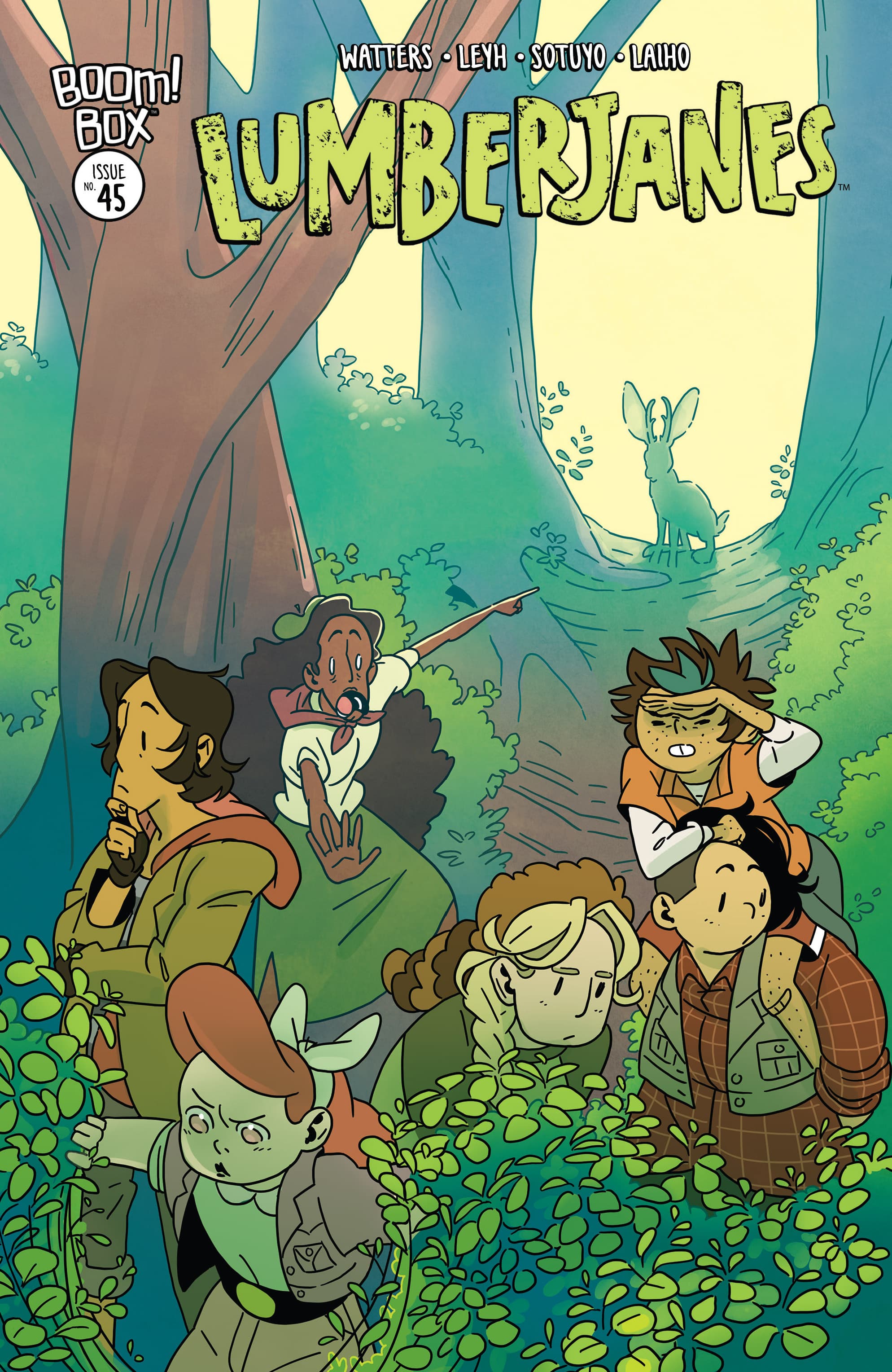Lumberjanes #45 cover