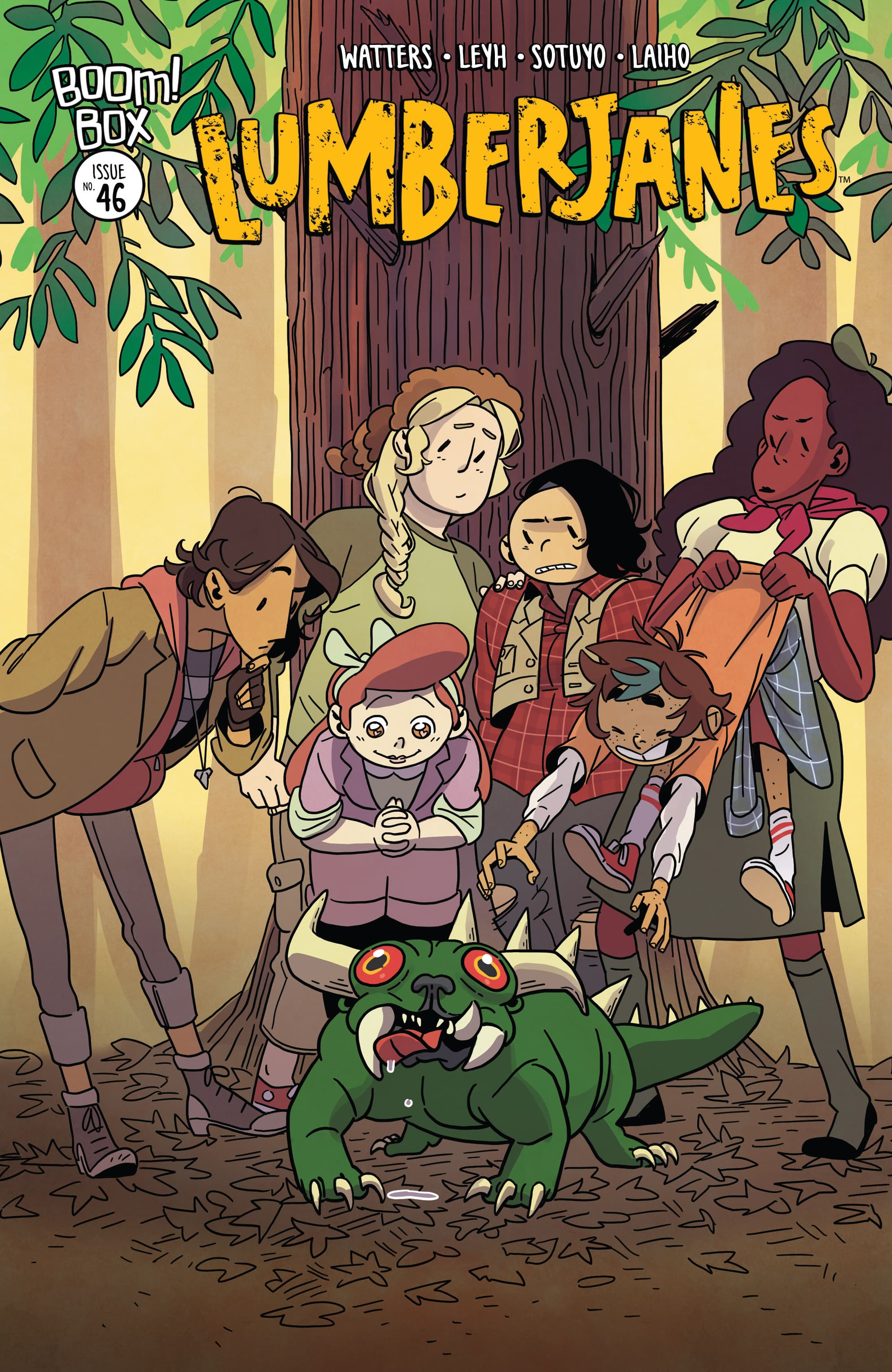 Lumberjanes #46 cover