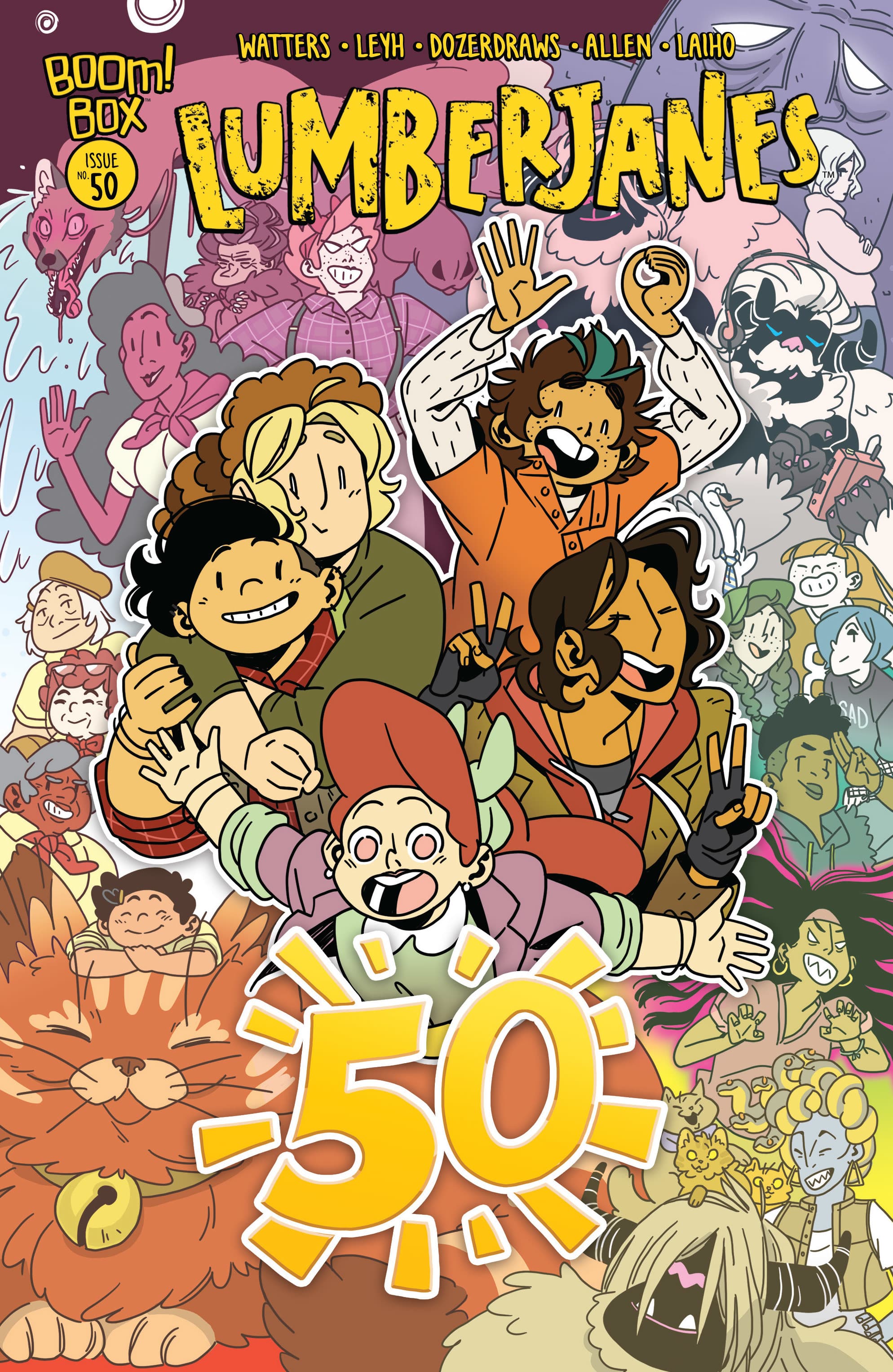 Lumberjanes #50 cover