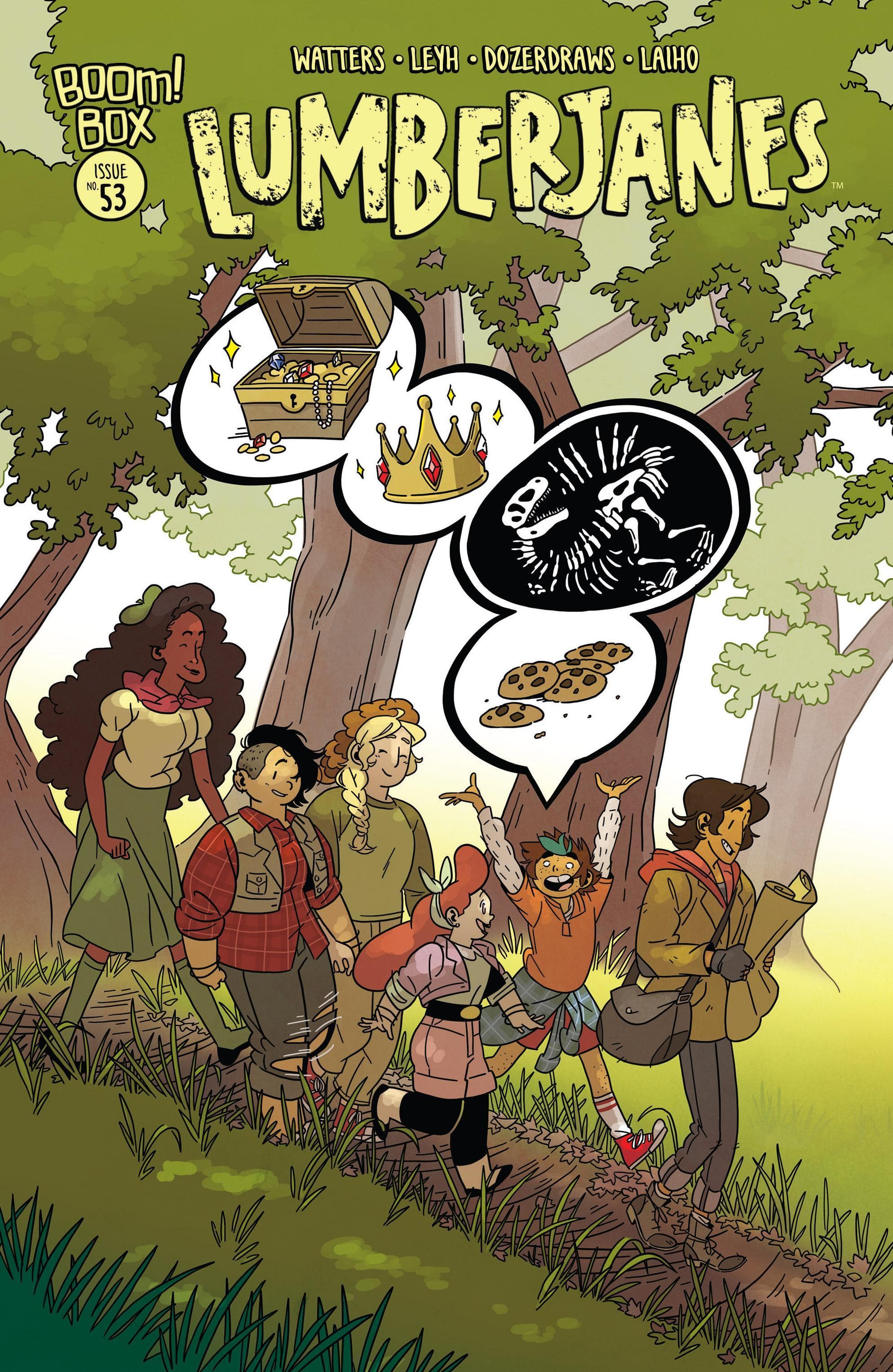 Lumberjanes #53 cover