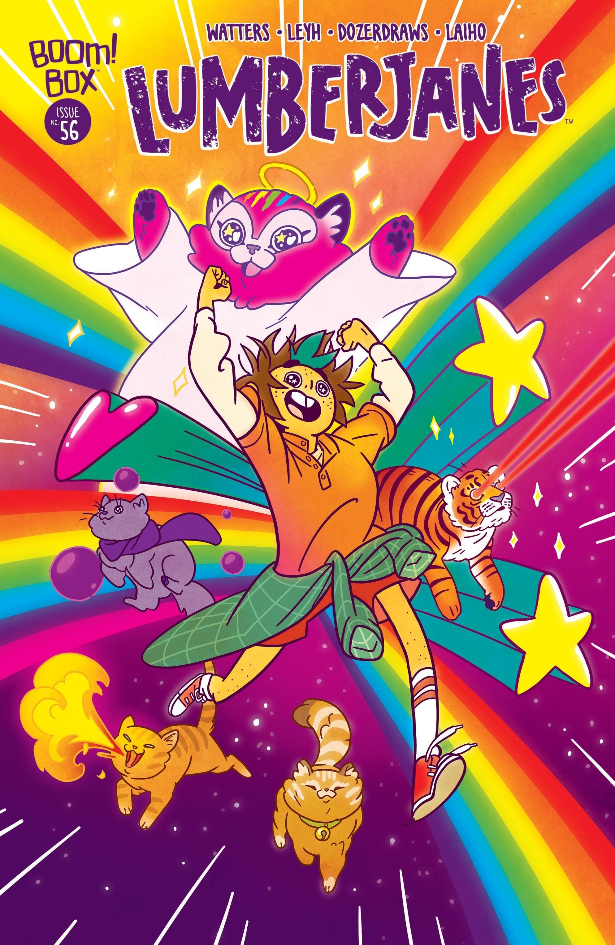 Lumberjanes #56 cover