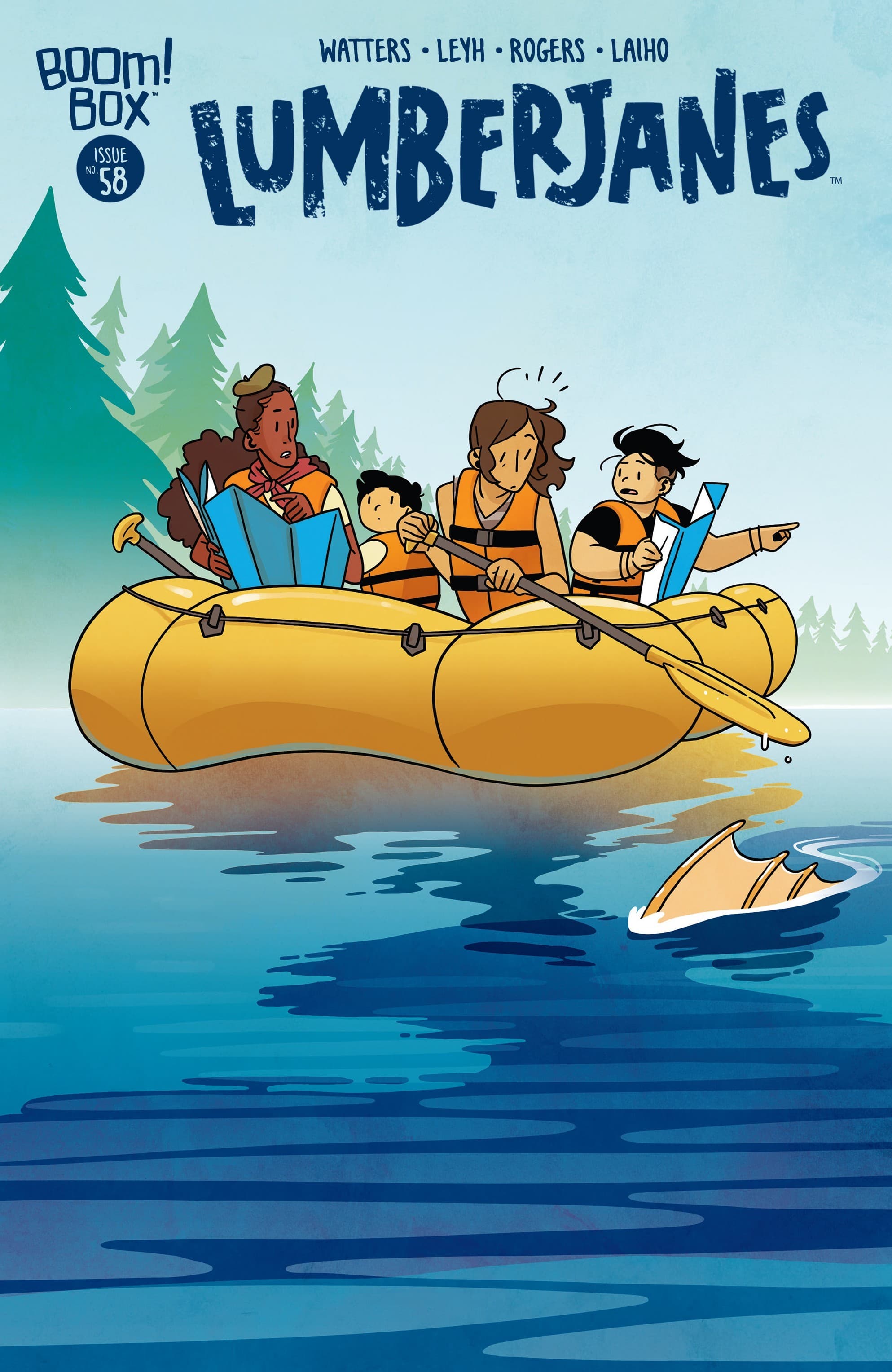 Lumberjanes #58 cover