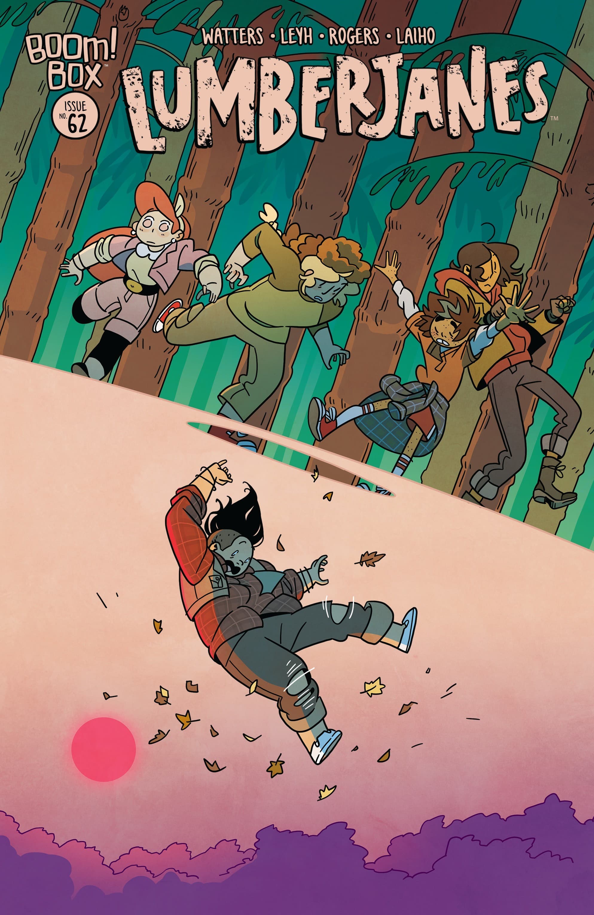 Lumberjanes #62 cover