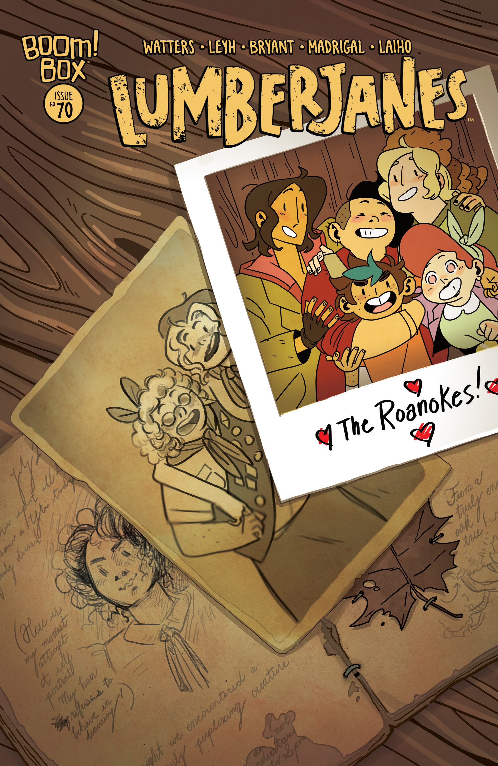 Lumberjanes #70 cover