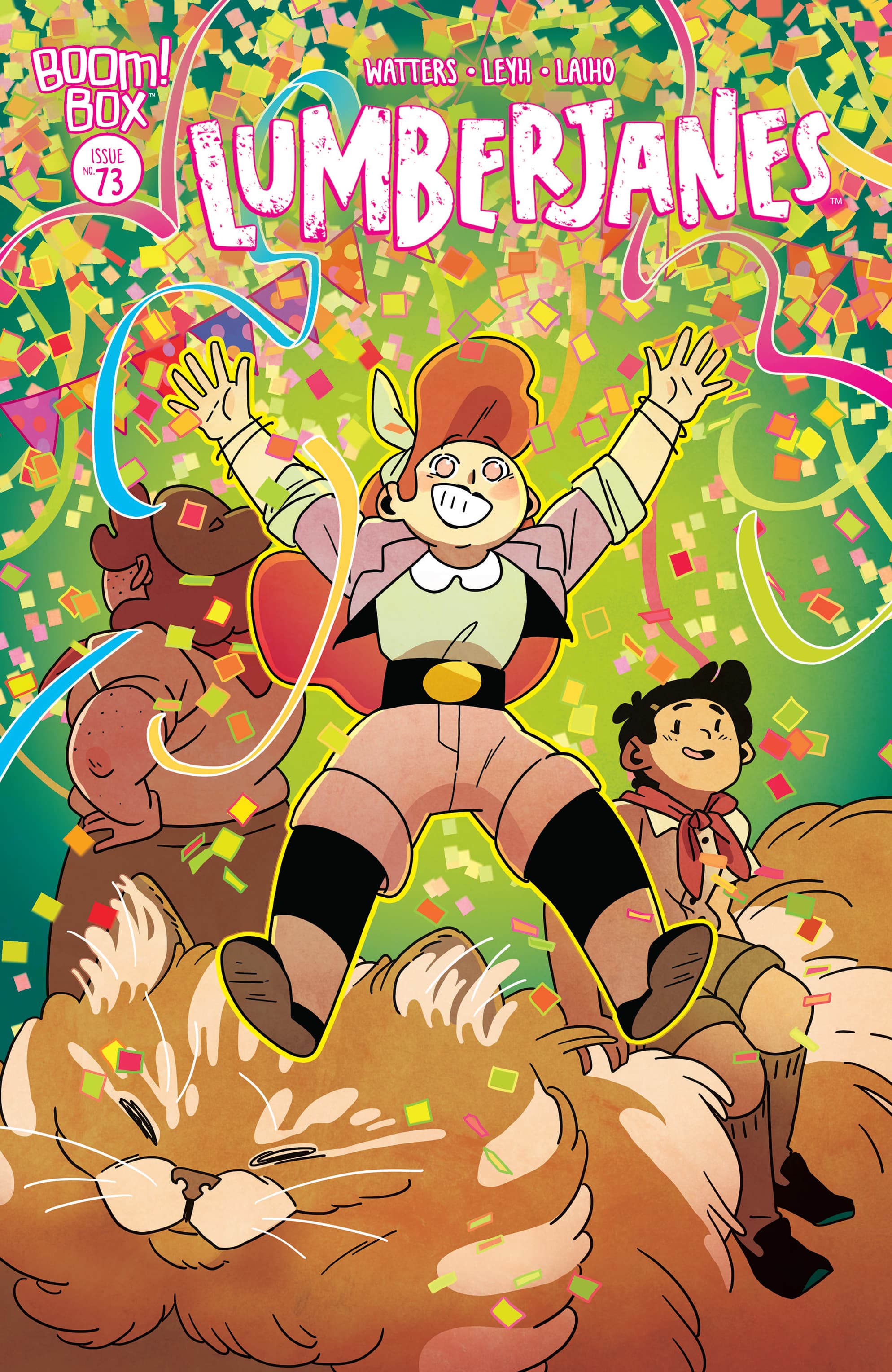 Lumberjanes #73 cover