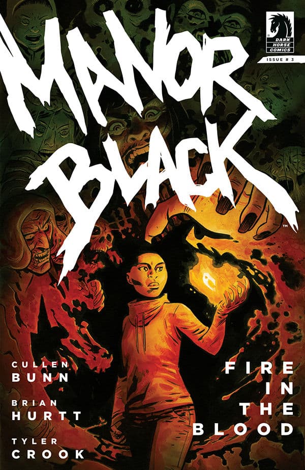 Manor Black: Fire in the Blood #3 cover