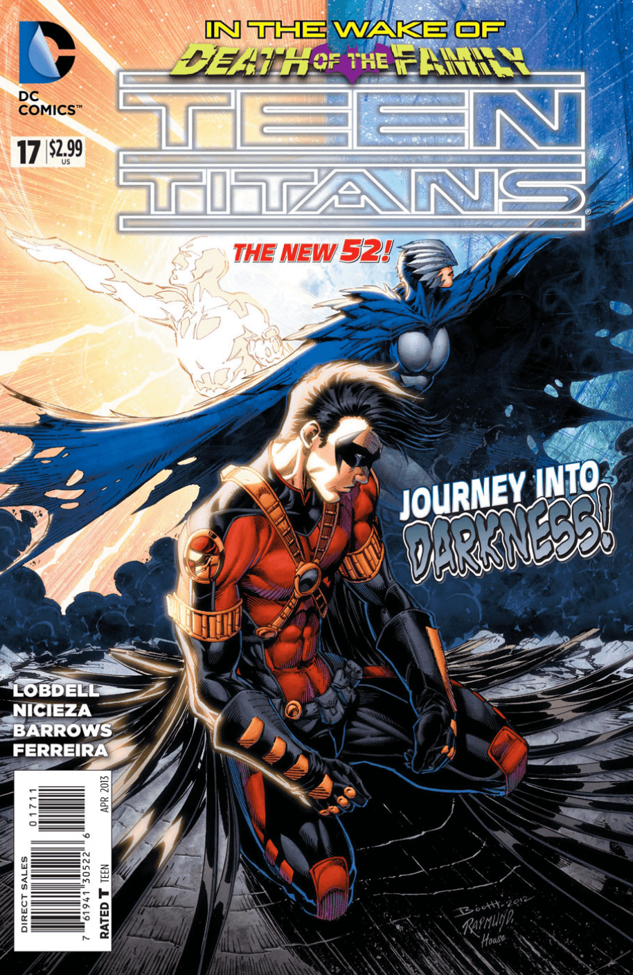 Teen Titans #17 cover