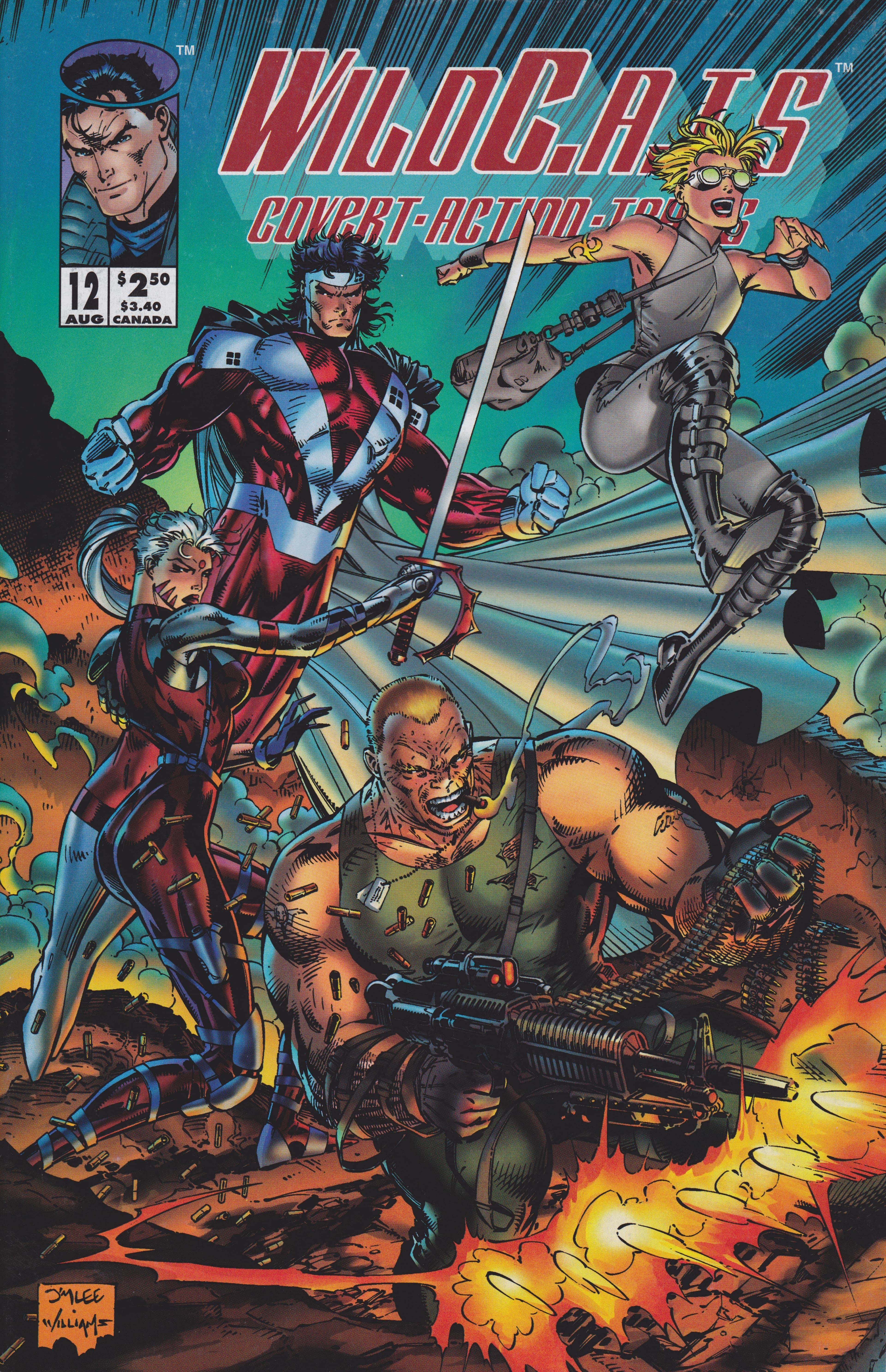 WildC.A.T.s: Covert Action Teams #12 cover