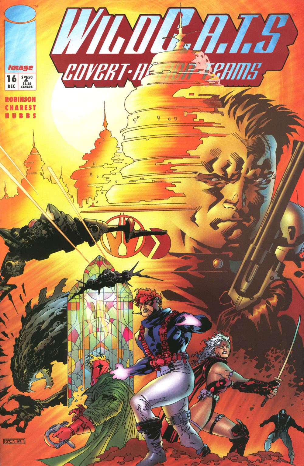 WildC.A.T.s: Covert Action Teams #16 cover