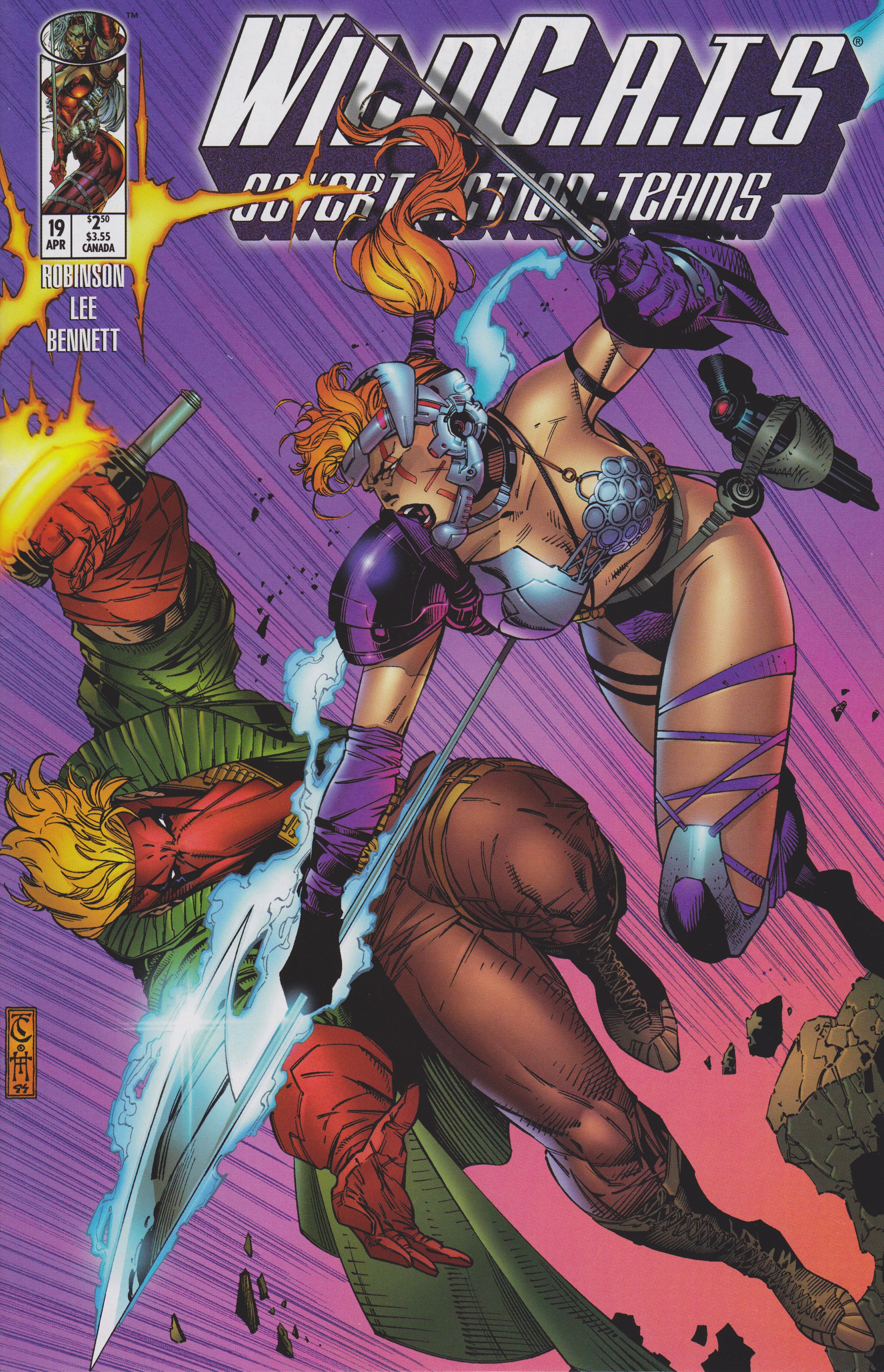 WildC.A.T.s: Covert Action Teams #19 cover