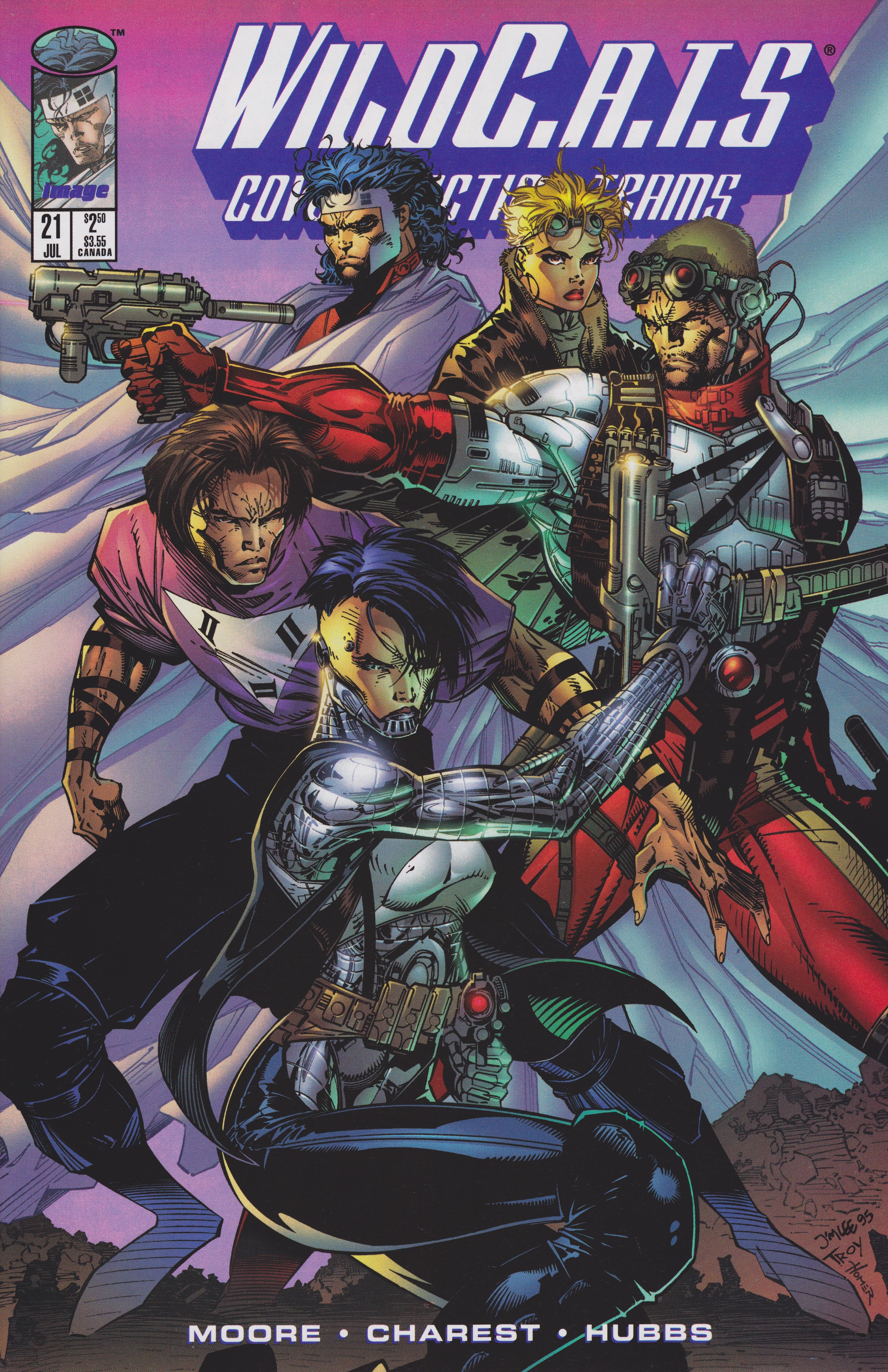 WildC.A.T.s #21 cover