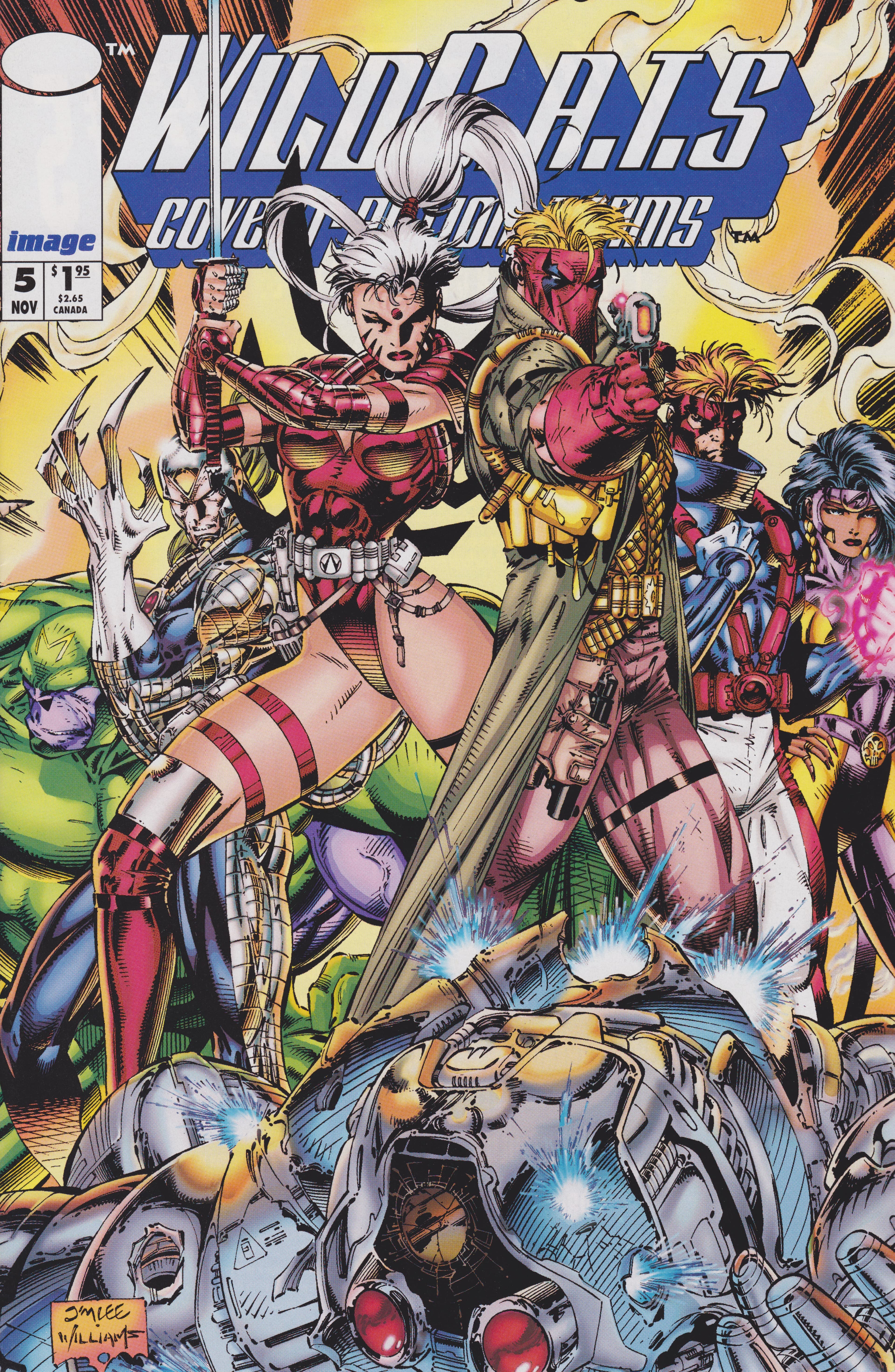 WildC.A.T.s: Covert Action Teams #5 cover