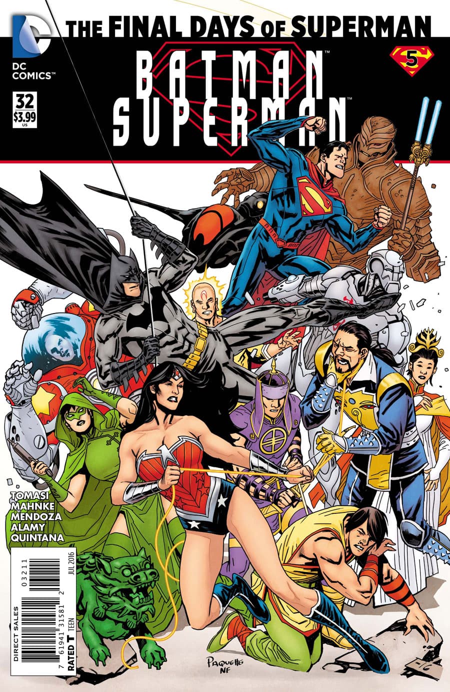 Batman/Superman #32 cover