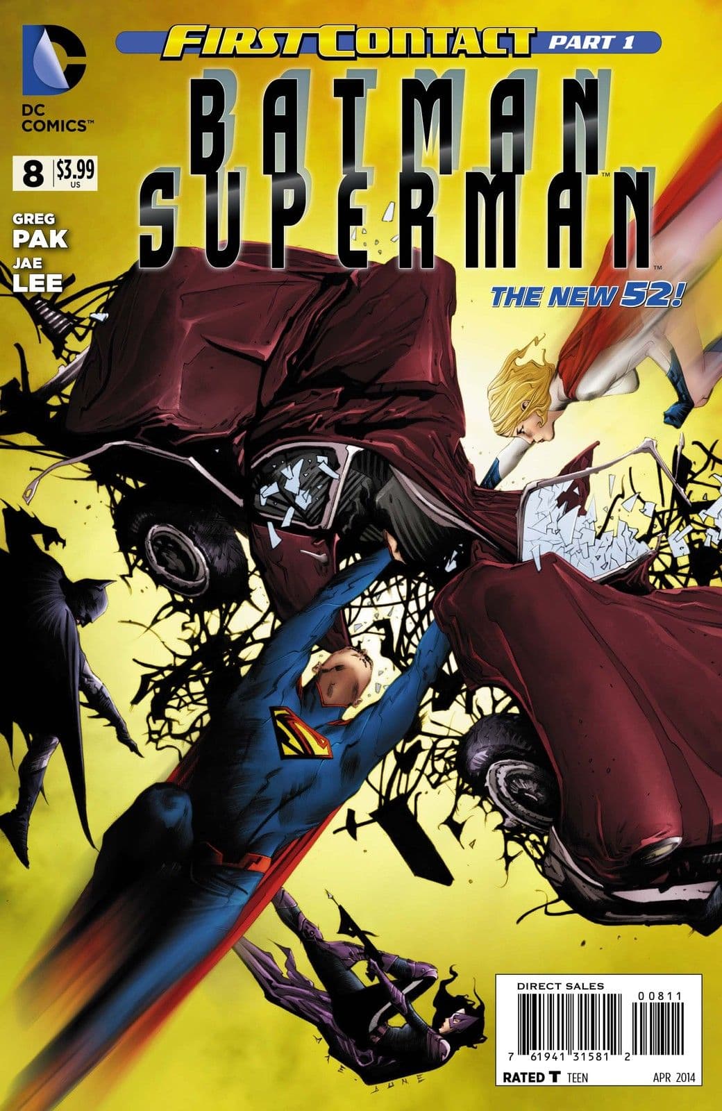 Batman/Superman #8 cover