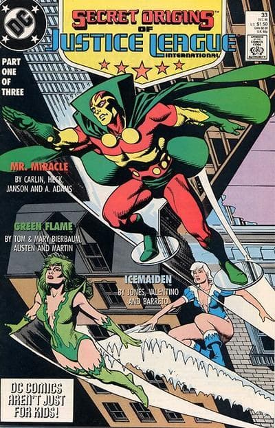 Secret Origins #33 cover
