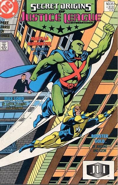 Secret Origins #35 cover