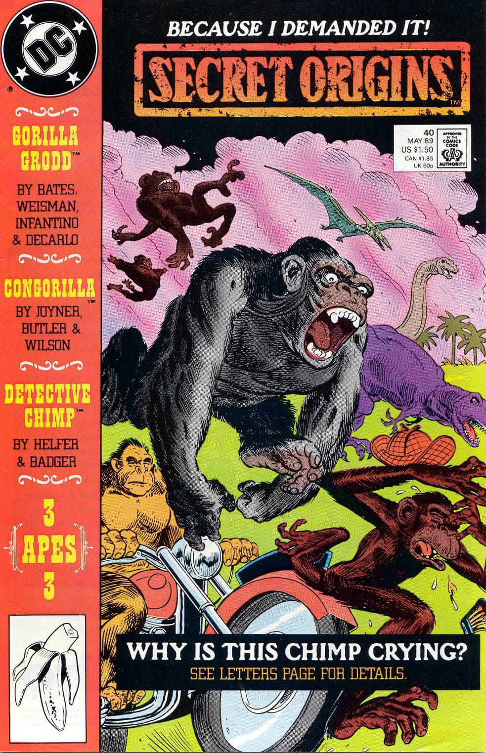 Secret Origins #40 cover