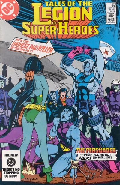 Tales of the Legion of Super-Heroes #318 cover