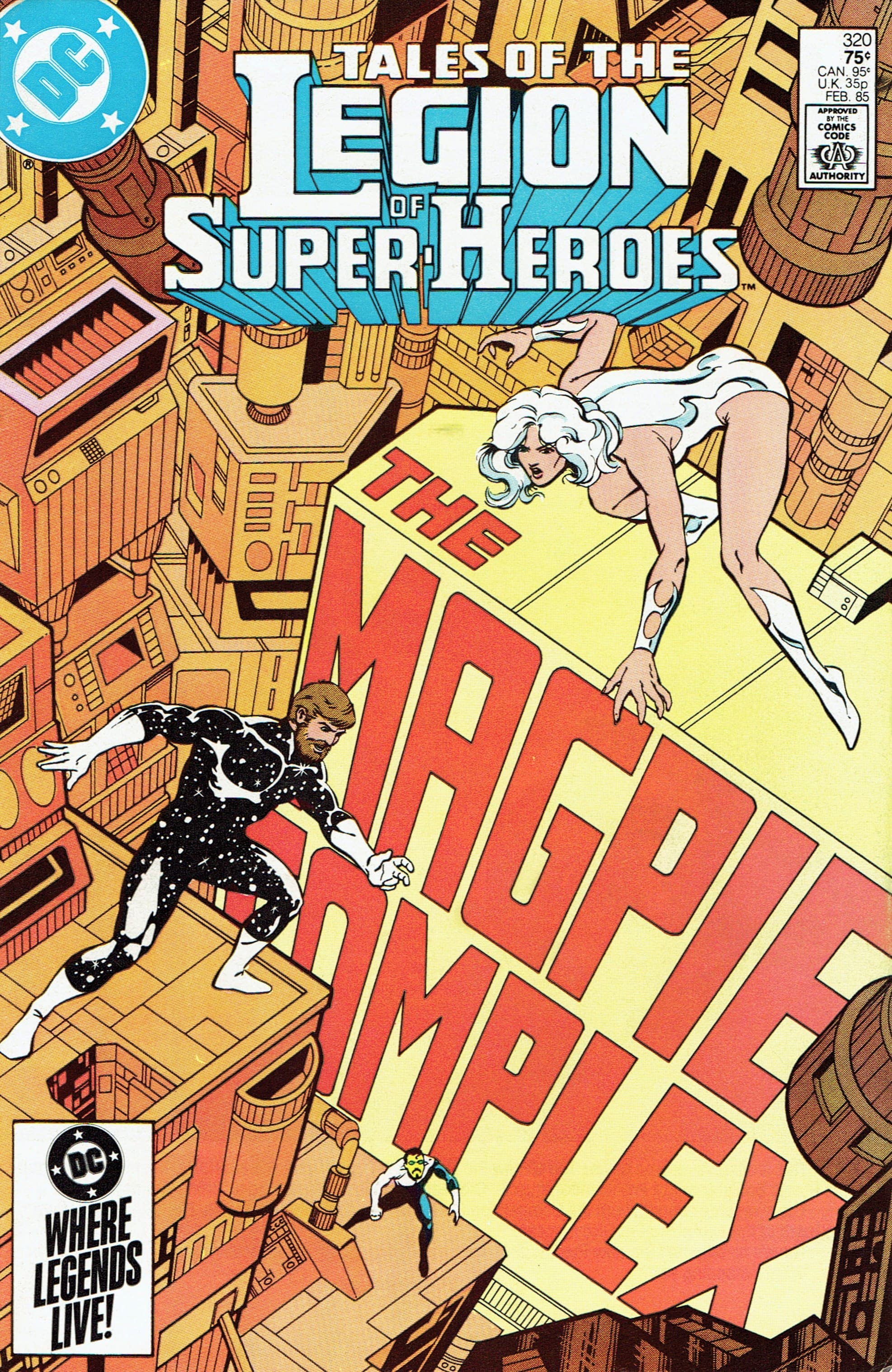 Tales of the Legion of Super-Heroes #320 cover