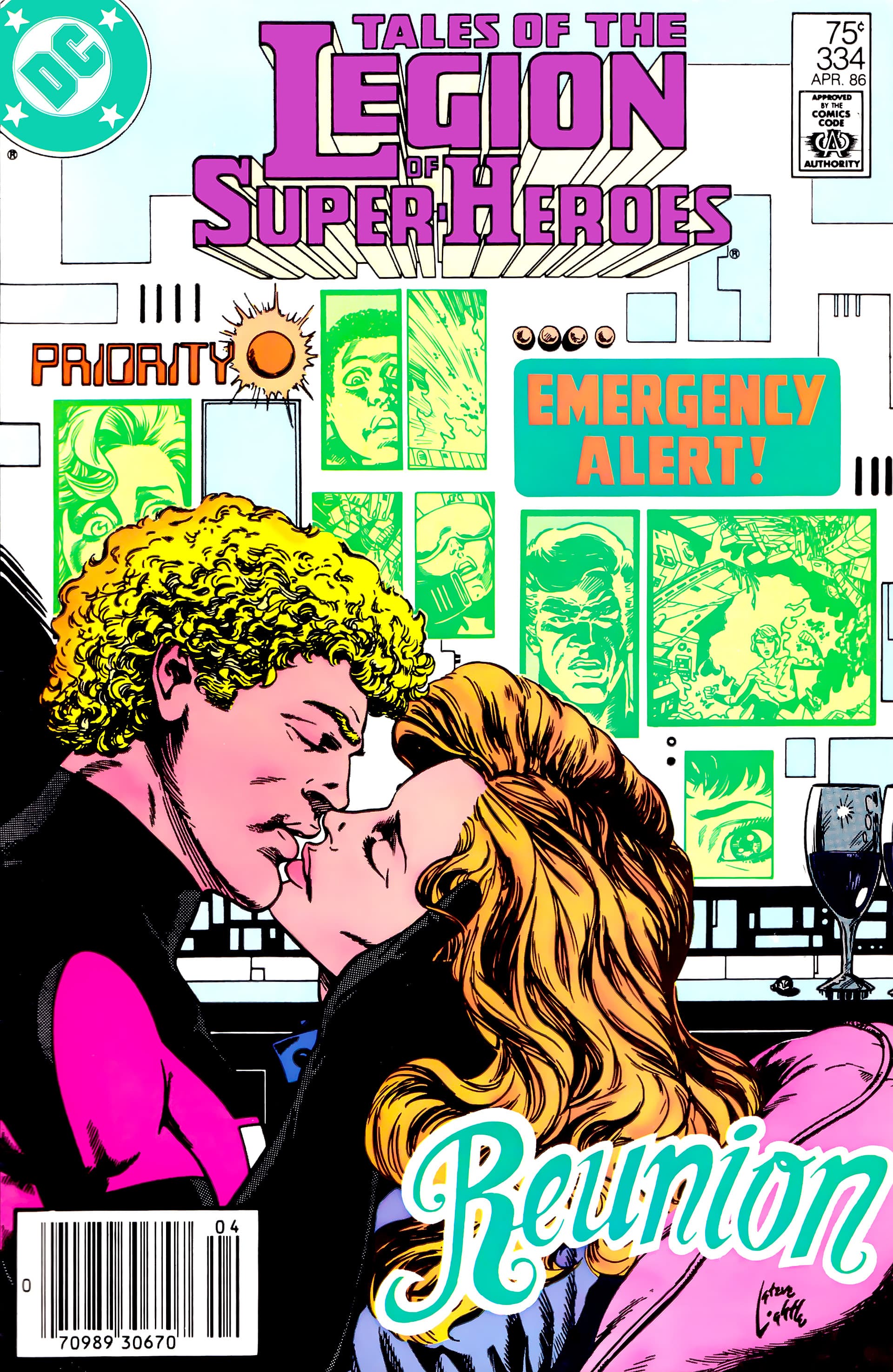 Tales of the Legion of Super-Heroes #334 cover