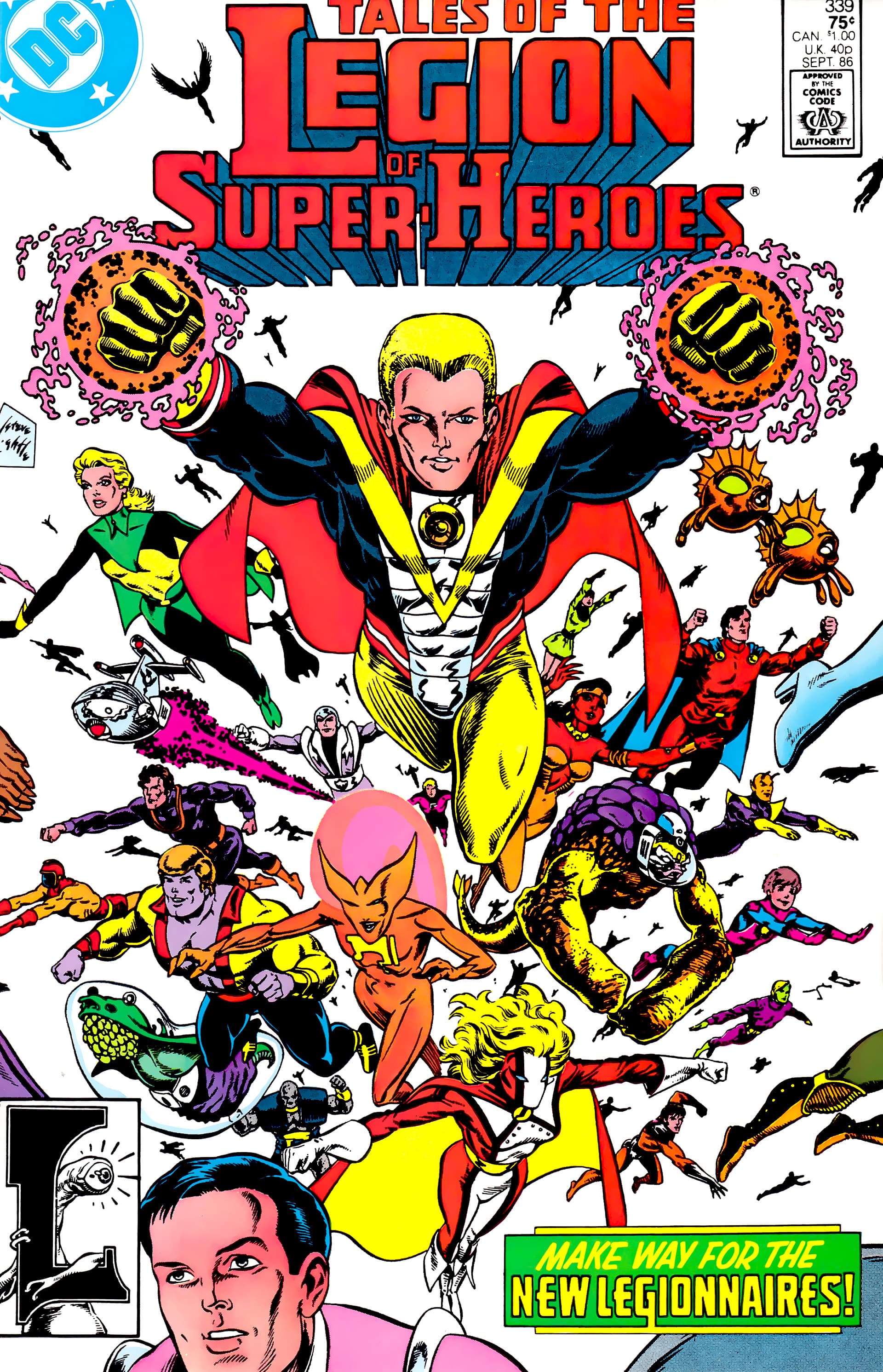 Tales of the Legion of Super-Heroes #339 cover