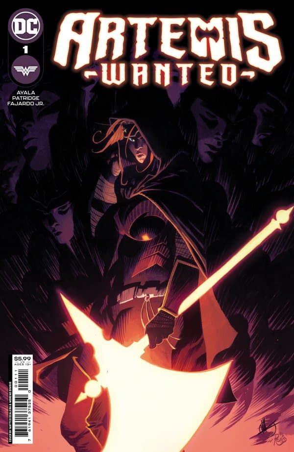 Artemis: Wanted cover — © DC Comics