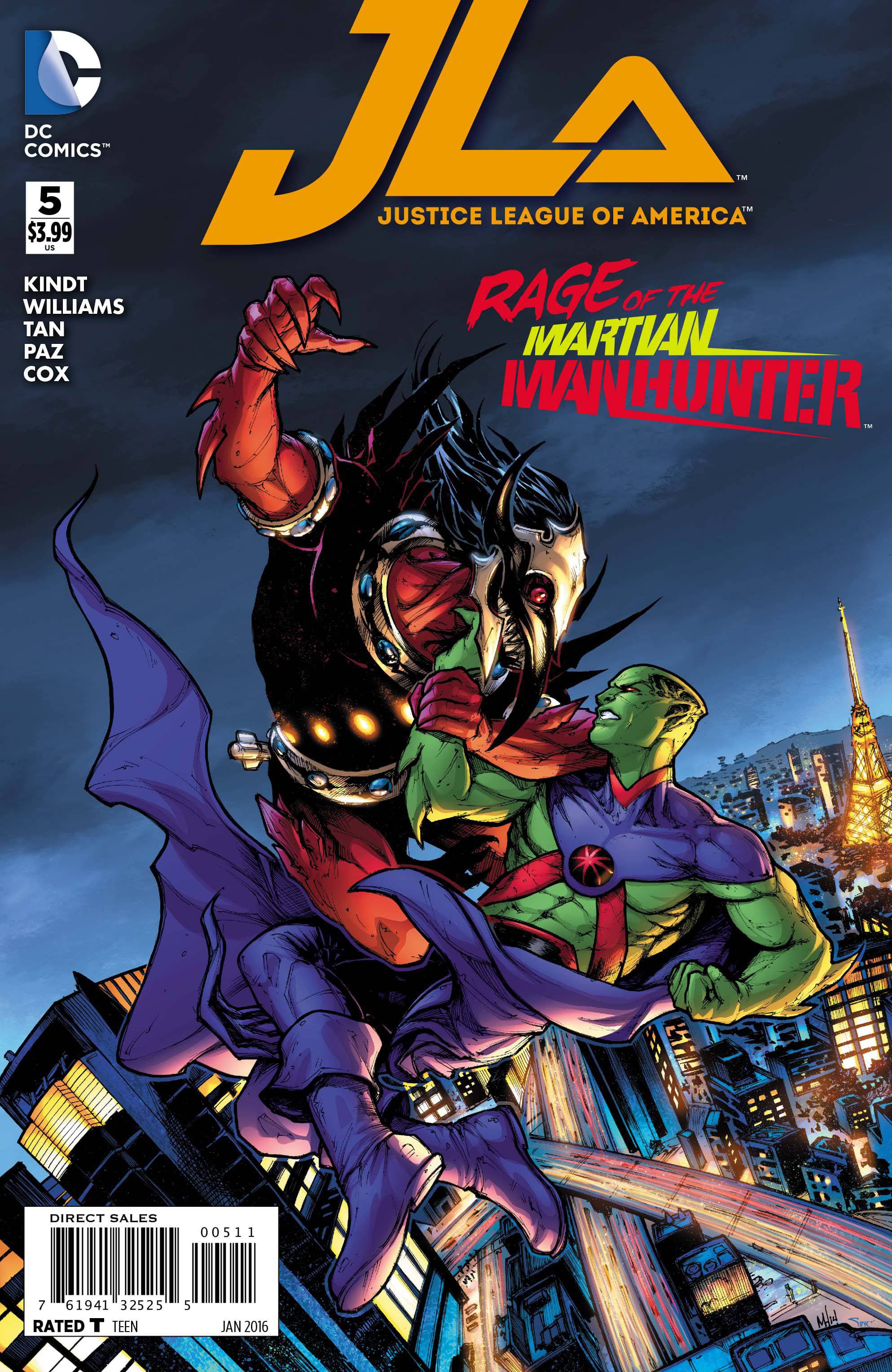 Justice League of America #5 cover