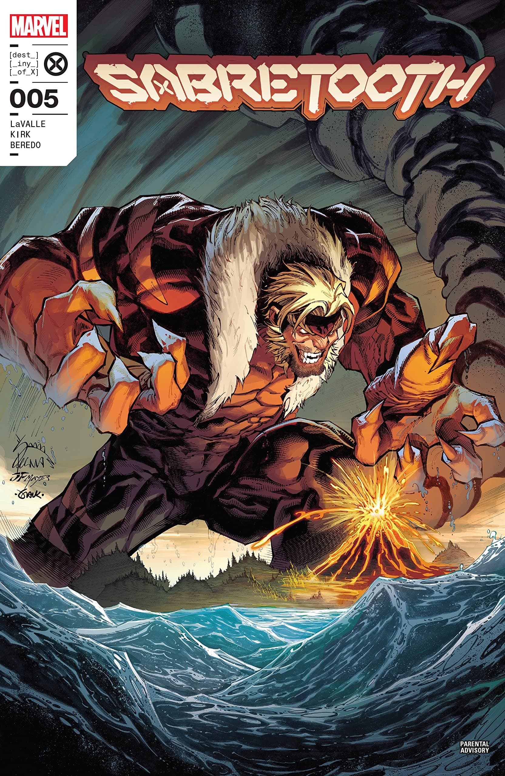 Sabretooth #5 cover