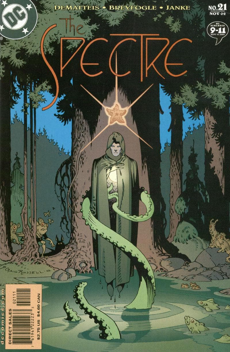 The Spectre #21 cover