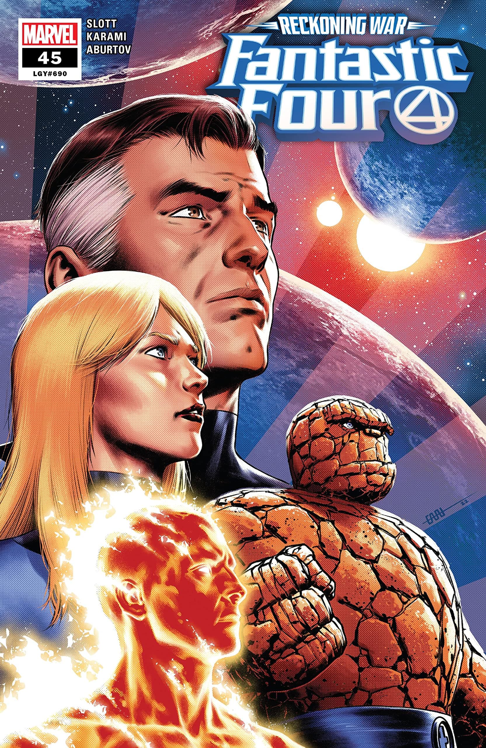 Fantastic Four #45 cover
