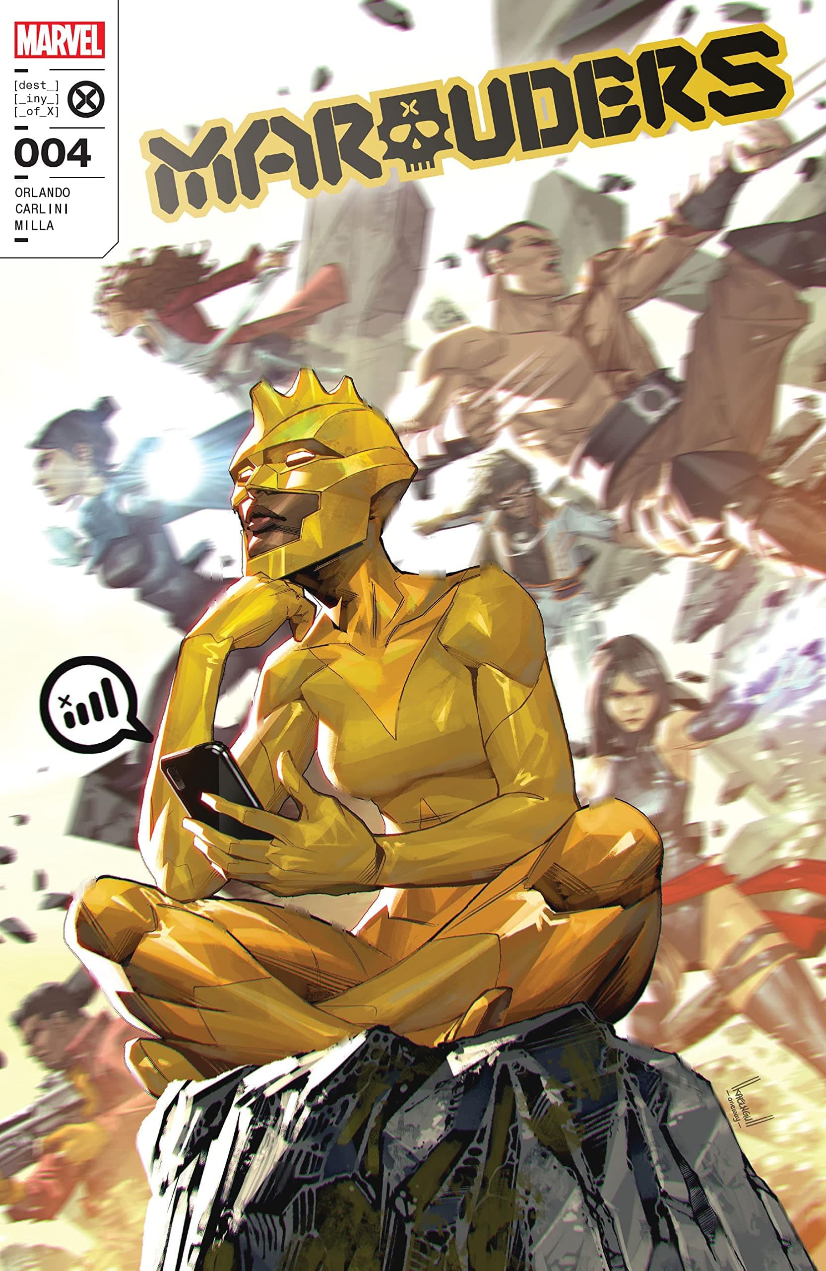 Marauders #4 cover