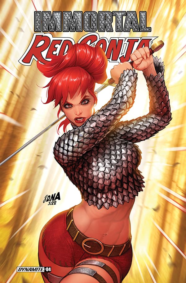 Immortal Red Sonja #4 cover