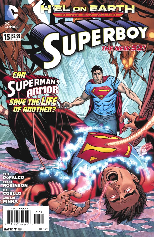 Superboy #15 cover
