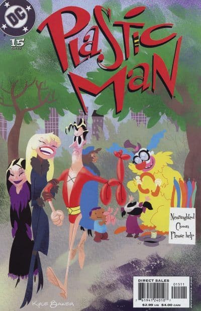Plastic Man #15 cover