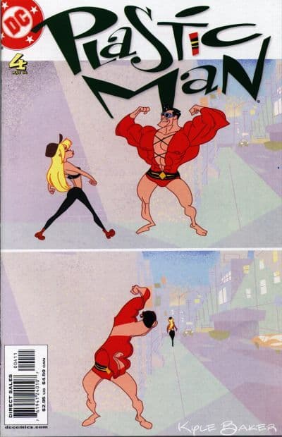 Plastic Man #4 cover