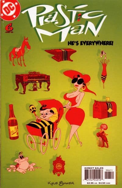 Plastic Man #6 cover
