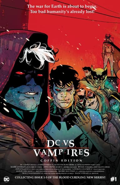 DC vs. Vampires Coffin Edition