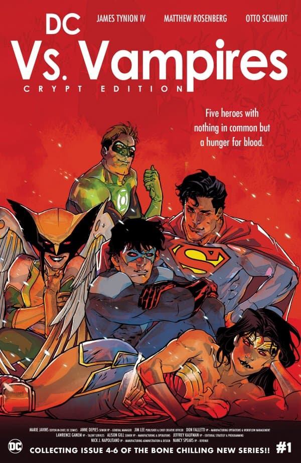 DC vs. Vampires Crypt Edition cover — © DC Comics