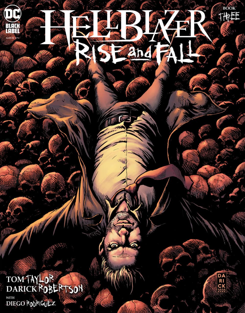 Hellblazer: Rise and Fall #3 cover