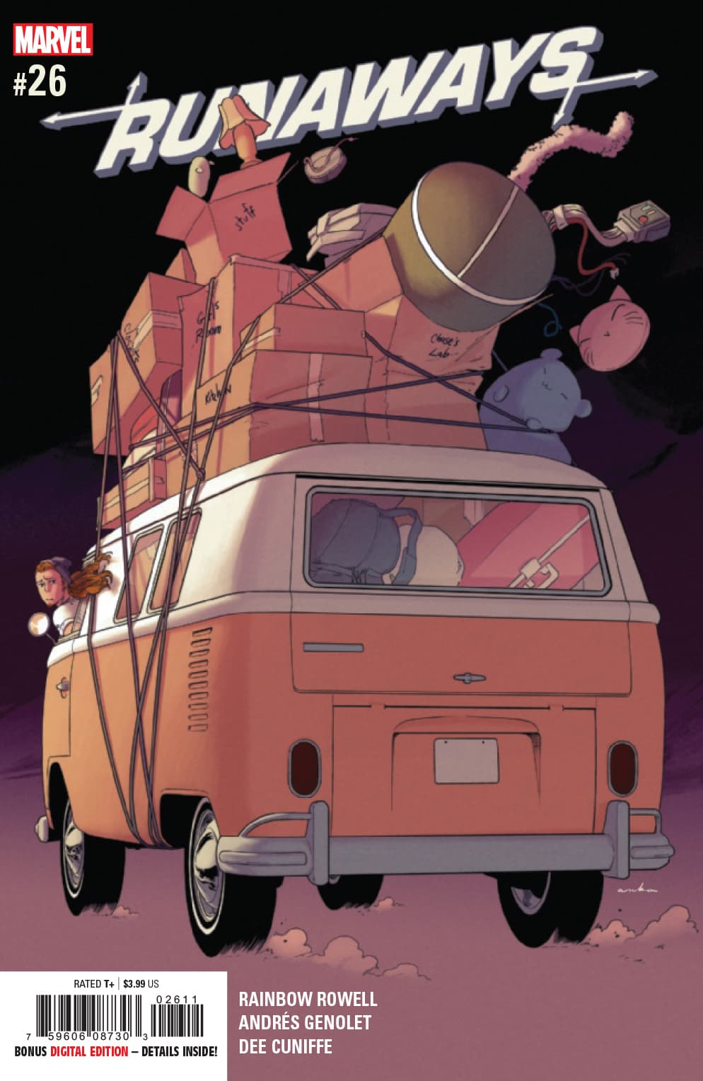 Runaways #26 cover