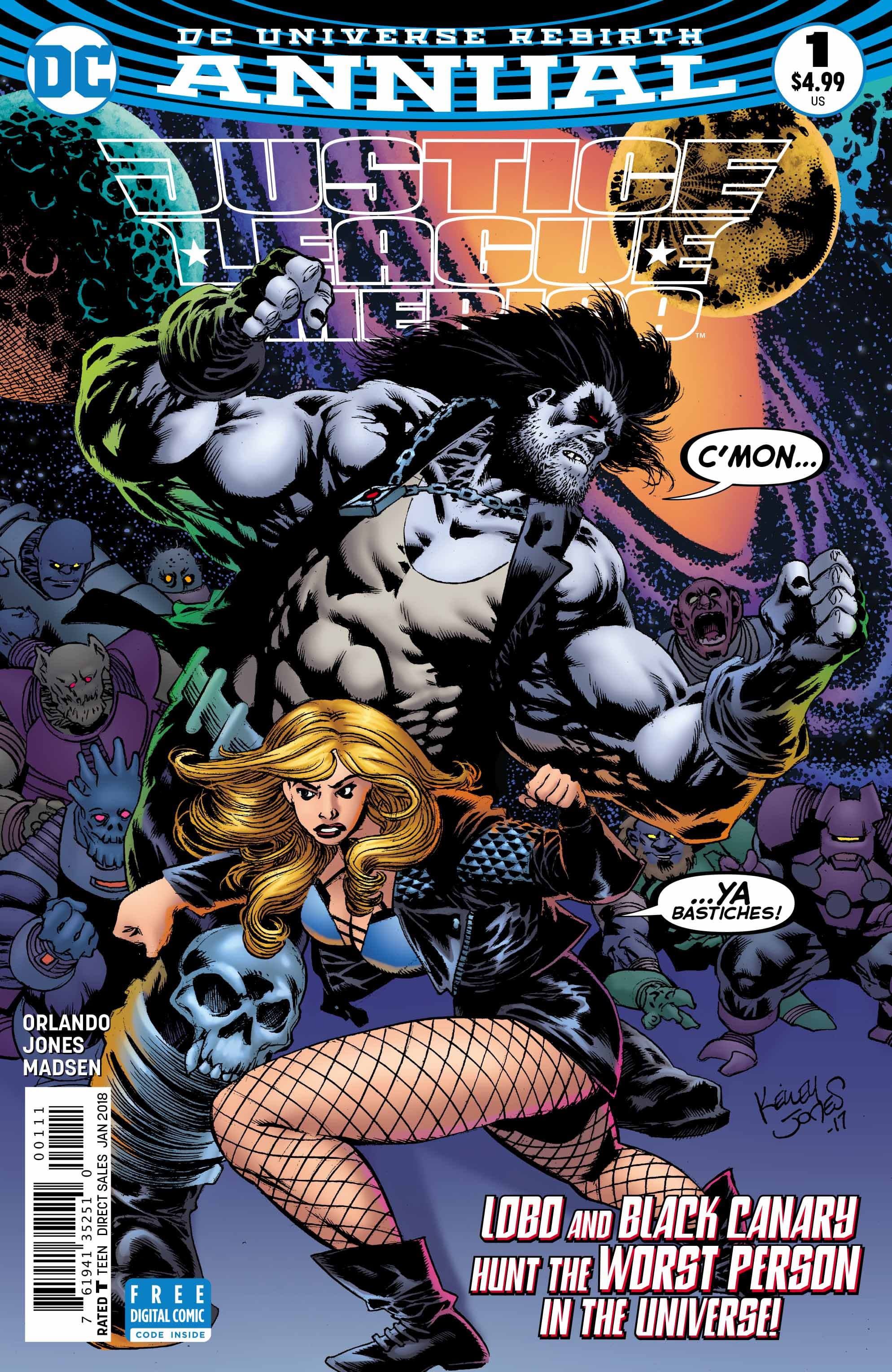 Justice League of America Annual cover — © DC Comics