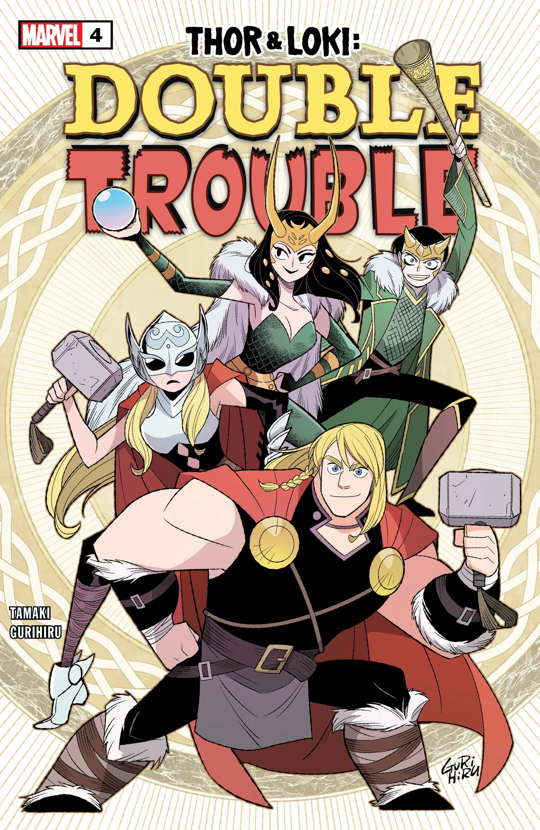 Thor & Loki: Double Trouble #4 cover