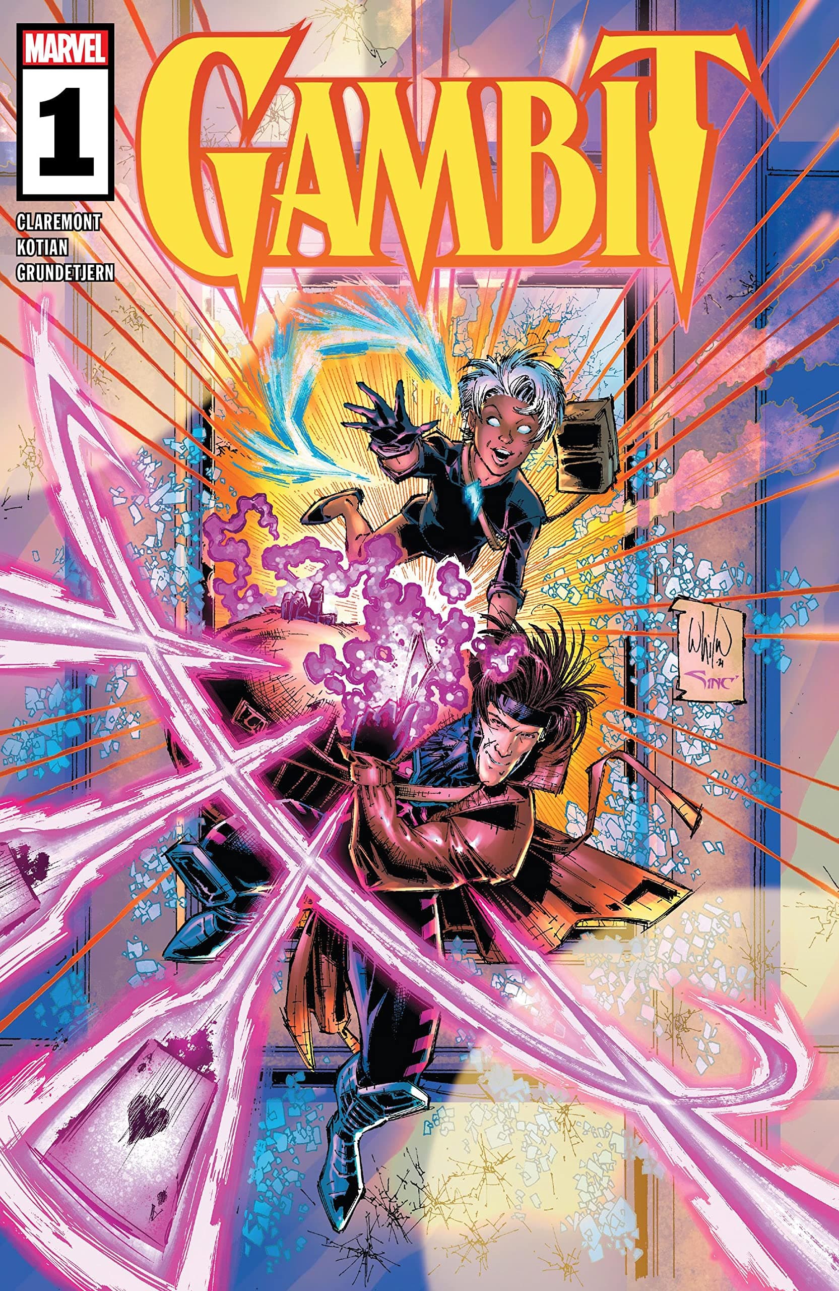 Gambit #1 cover