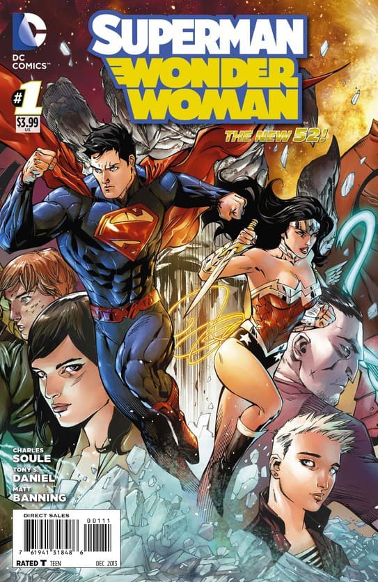 Superman/Wonder Woman #1 cover