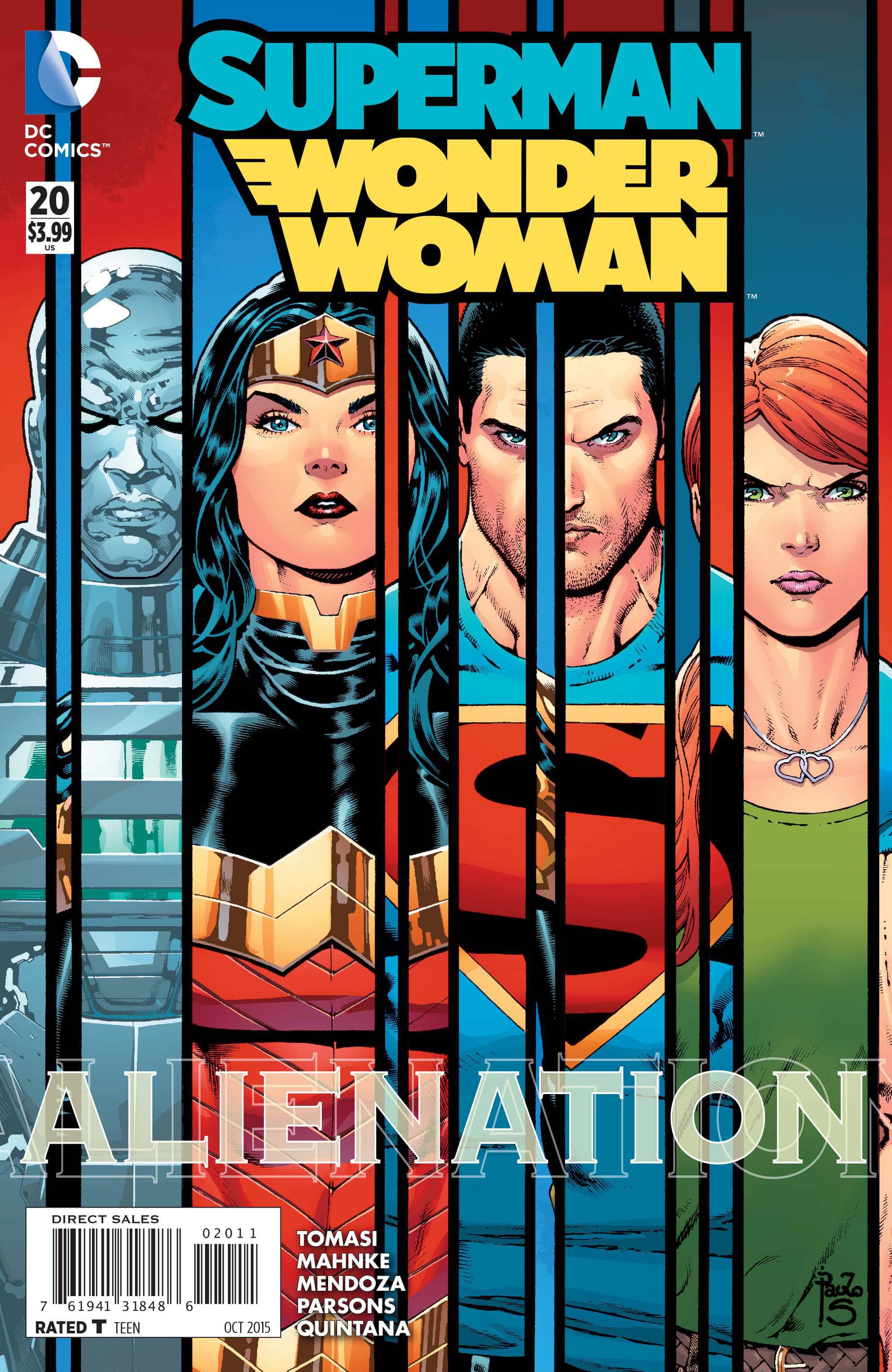 Superman/Wonder Woman #20 cover