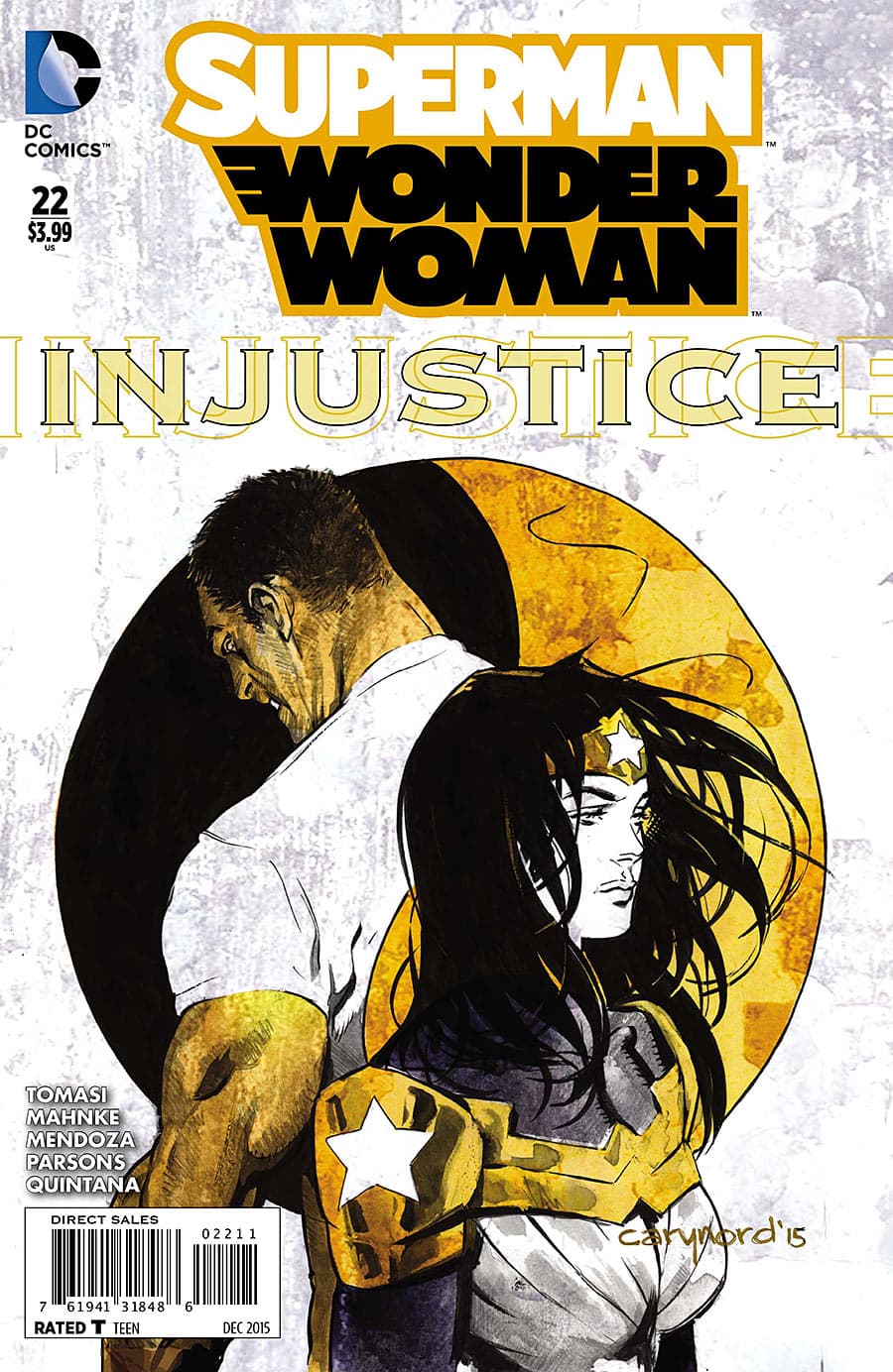 Superman/Wonder Woman #22 cover
