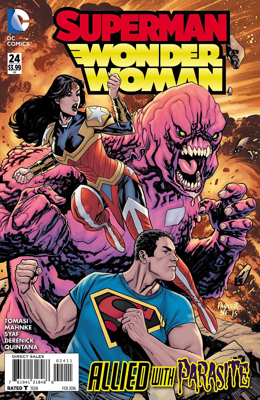 Superman/Wonder Woman #24 cover