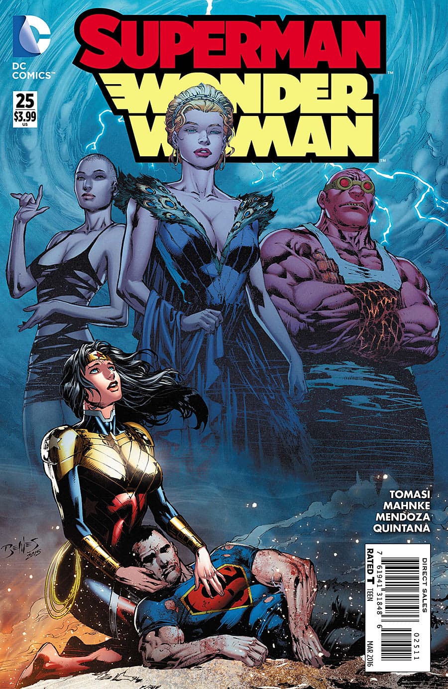Superman/Wonder Woman #25 cover